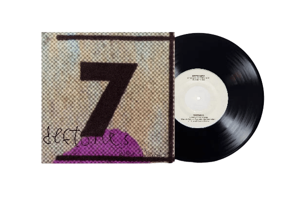 Deftones - 7 Words / Teething - Double Sided Black 7 Deftones - 7 Words / Teething - Double Sided Black 7